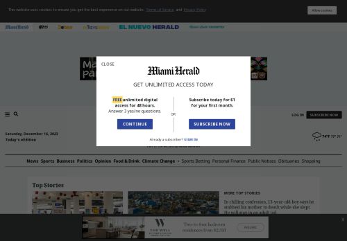 Miami Herald capture - 2023-12-16 19:55:55