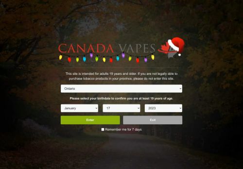 Canada Vapes capture - 2023-12-17 14:11:20