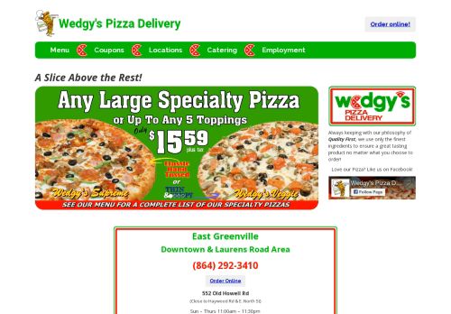 Wedgy's Pizza capture - 2023-12-17 20:12:46
