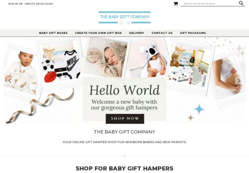 The Baby Gift Company capture - 2023-12-18 10:05:21