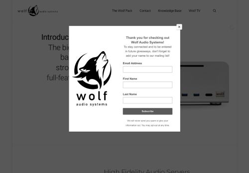 Wolf Audio Systems capture - 2023-12-18 12:53:59