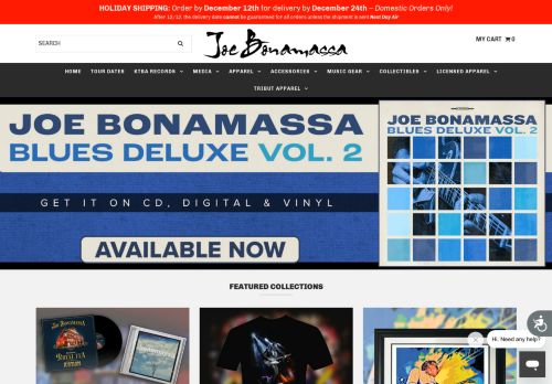 Joe Bonamassa capture - 2023-12-18 14:15:54