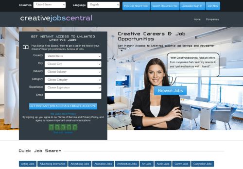 creativejobscentral.com capture - 2023-12-19 03:50:23