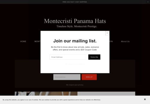Montecristi Panama Hats capture - 2023-12-19 04:04:02