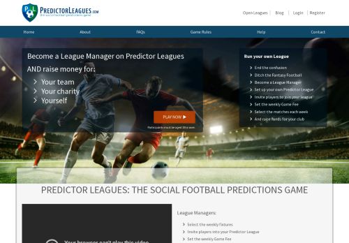 Predictor Leagues capture - 2023-12-19 06:48:45