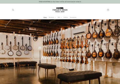 Fiddlers Green Music Shop capture - 2023-12-19 19:12:10
