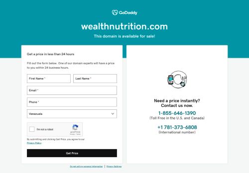 Wealth Nutrition capture - 2023-12-21 10:02:36