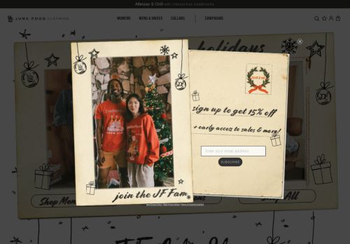 Junk Food Clothing Co capture - 2023-12-21 16:58:22