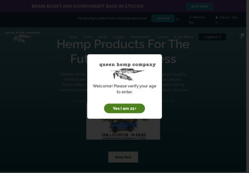 Queen Hemp Company capture - 2023-12-21 21:35:49