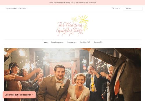 The Wedding Sparkler Store capture - 2023-12-21 23:21:38