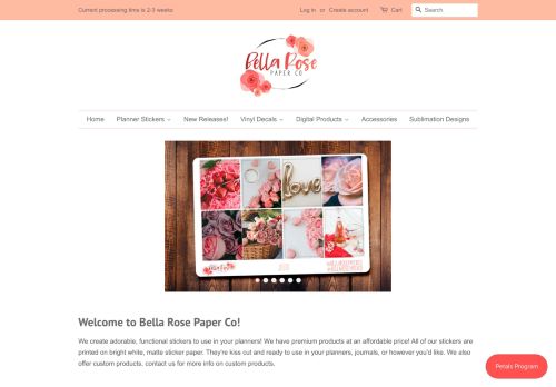 Bella Rose Paper Co capture - 2023-12-22 00:30:38