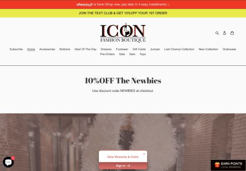 Icon Fashion Boutique capture - 2023-12-22 20:22:32