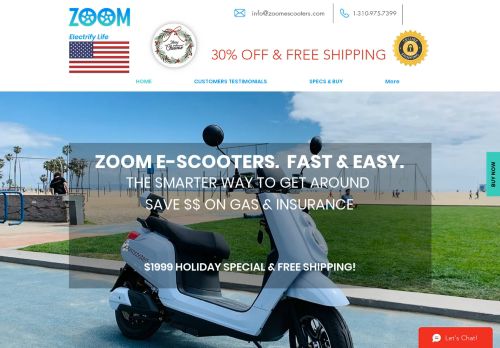 Zoom Electric Scooters capture - 2023-12-23 06:30:03