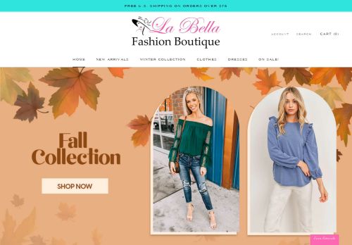 La Bella Fashion Boutique capture - 2023-12-23 13:21:31