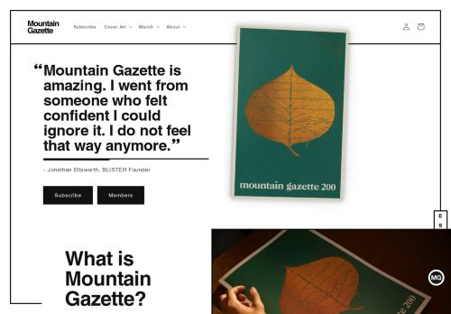 Mountain Gazette capture - 2023-12-24 02:16:53