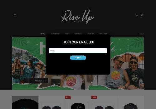 Rise Up Supply Co capture - 2023-12-24 03:18:09