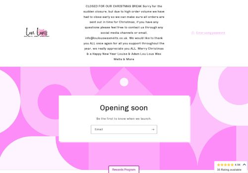 Lou Lous Wax Melts capture - 2023-12-24 12:10:35