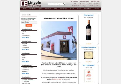 Lincoln Fine Wines capture - 2023-12-24 15:18:06