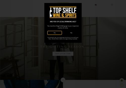 Top Shelf Wine and Spirits capture - 2023-12-25 02:22:51