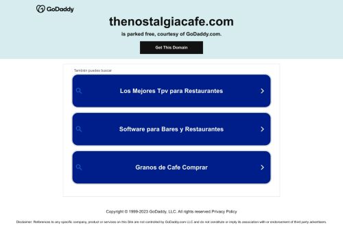 The Nostalgia Cafe capture - 2023-12-25 08:03:33