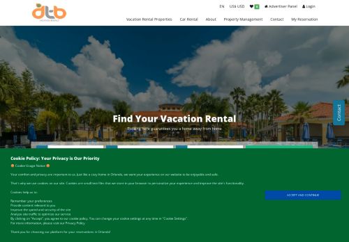 Dtb Vacation Rentals capture - 2023-12-25 08:05:22