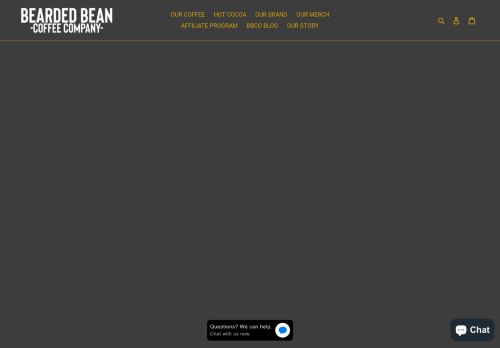 The Bearded Bean Coffee Company capture - 2023-12-25 11:28:39