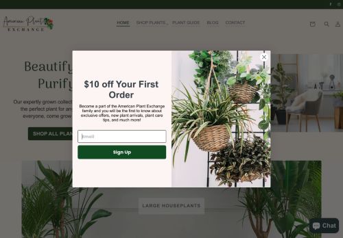 American Plant Exchange capture - 2023-12-25 15:51:45