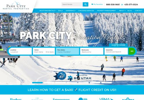 Park City Rental Properties capture - 2023-12-26 04:56:54