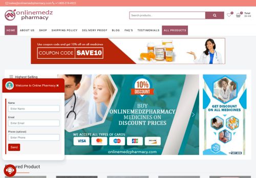 Online Medz Pharmacy capture - 2023-12-26 11:03:09