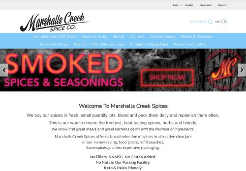 Marshalls Creek Spices capture - 2023-12-27 00:47:50