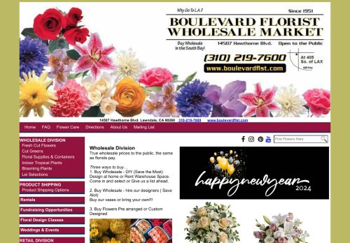 Boulevard Florist Wholesale Market capture - 2023-12-27 01:22:42