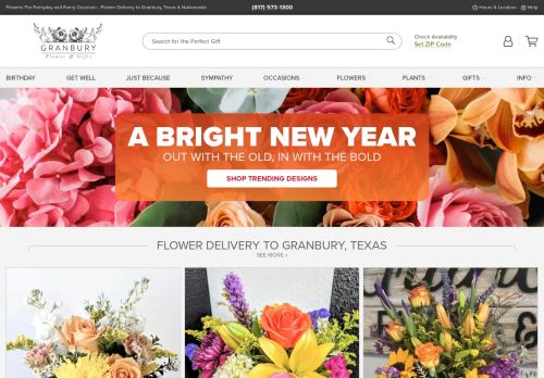 Granbury Flower and Gifts capture - 2023-12-27 04:47:21