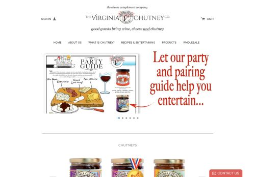 The Virginia Chutney Company capture - 2023-12-27 07:48:40