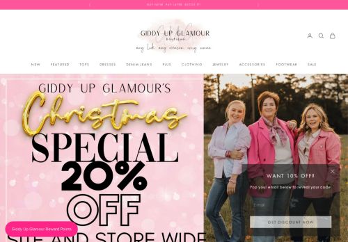 Giddy Up Glamour Boutique capture - 2023-12-27 07:51:20