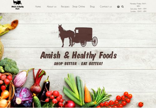 Amish and Healthy Foods capture - 2023-12-27 09:23:19