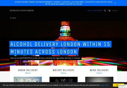 Drinks Delivery London capture - 2023-12-28 15:42:17