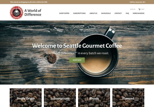 Seattle Gourmet Coffee capture - 2023-12-28 15:53:27