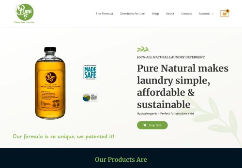 Pure Natural Cleaners capture - 2023-12-28 17:23:32