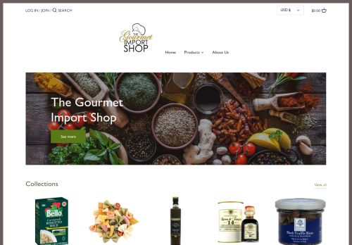 The Gourmet Import Shop capture - 2023-12-28 20:27:45