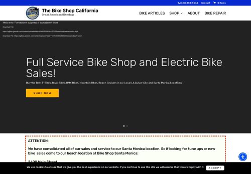 The Bike Shop California capture - 2023-12-28 22:17:49