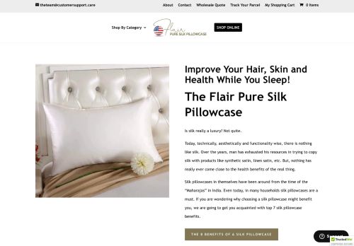 Flair Pure Silk Pillow Case capture - 2023-12-29 02:24:24