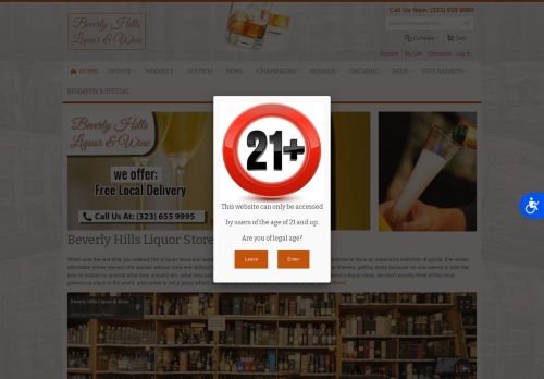 Beverly Hills Liquor and Wine capture - 2023-12-29 05:48:26