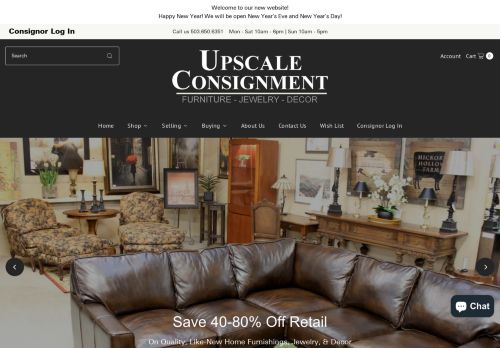 Upscale Consignment capture - 2023-12-29 16:42:00