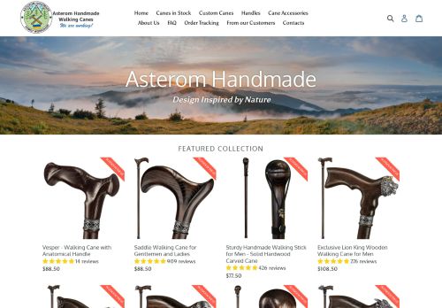 Asterom Handmade Walking Canes capture - 2023-12-29 18:40:27