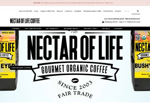 Nectar Of Life Coffee capture - 2023-12-30 01:17:16