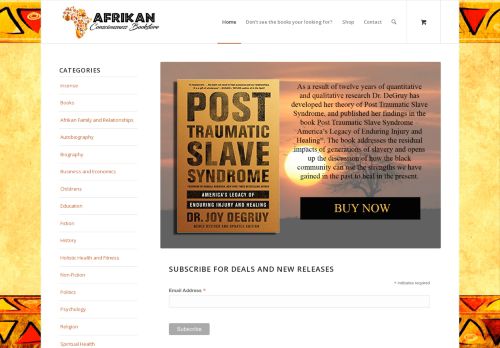 Afrikan Consciousness Bookstore capture - 2023-12-30 12:39:47