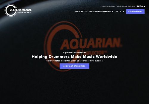 Aquarian Drumheads capture - 2023-12-30 18:03:38