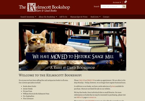The Kelmscott  Bookshop capture - 2023-12-31 02:23:36