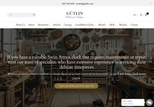 Gutlin Clocks and Antiques capture - 2023-12-31 05:35:40