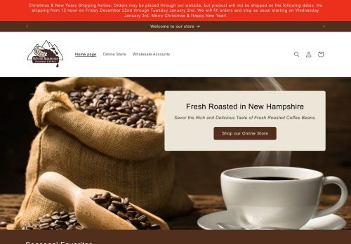 White Mountain Gourmet Coffee capture - 2023-12-31 07:26:32
